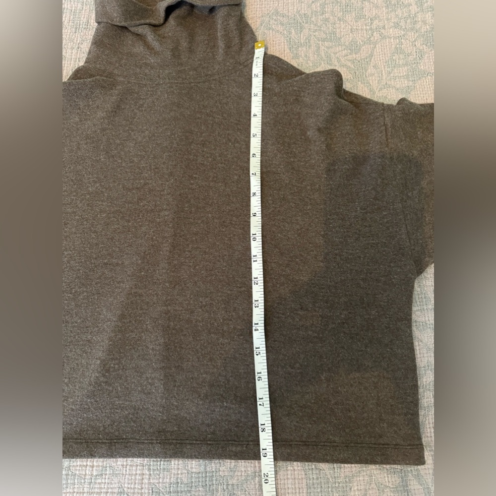 Madewell Brushed Jersey Funnelneck Sweater - Picture 9 of 10